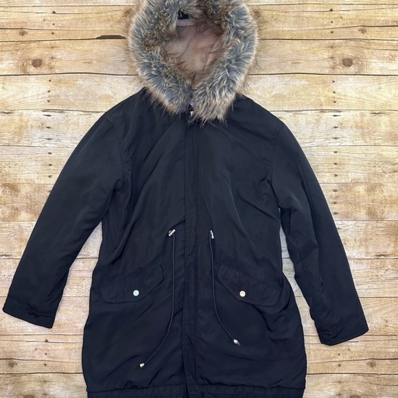 REVOLVE By The Way Posh Faux Fur Hooded Parka Jacket - Picture 3 of 10